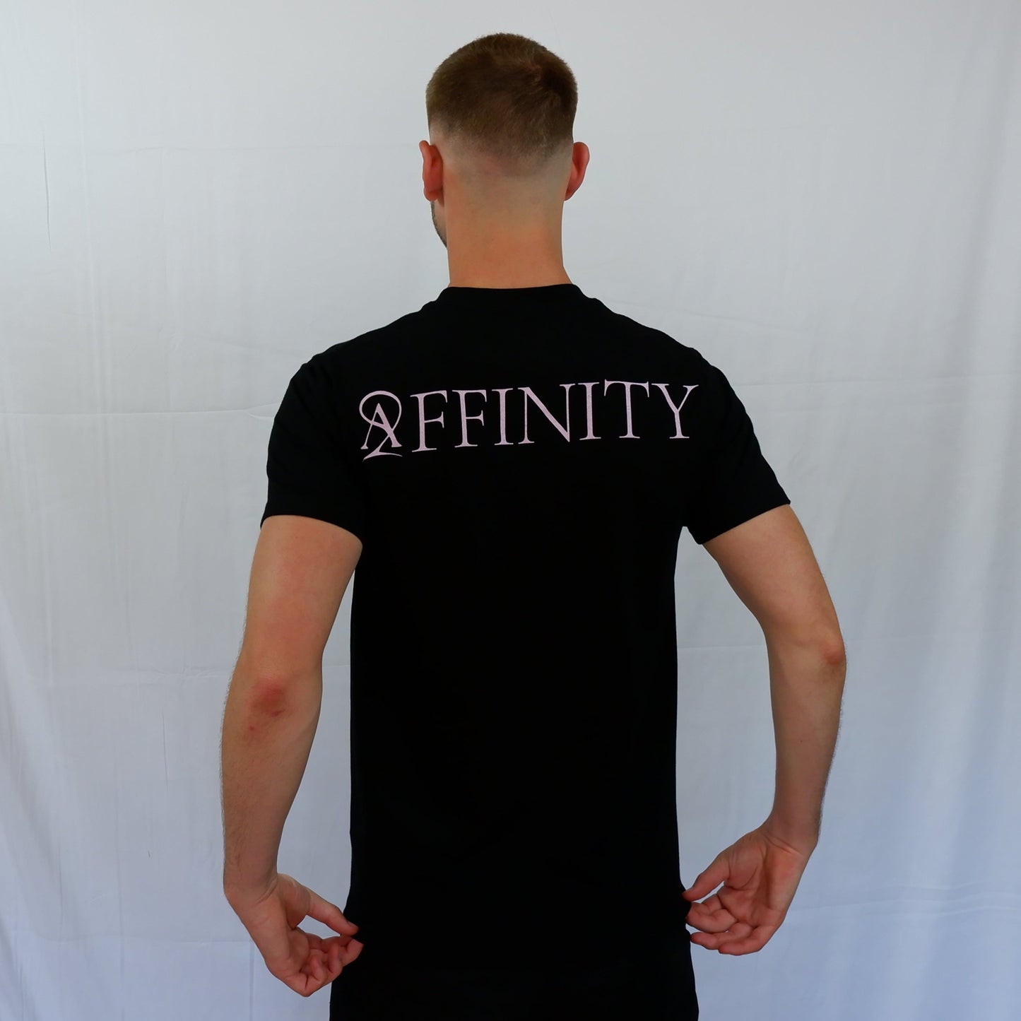 The Signature Tee - Black/Pink
