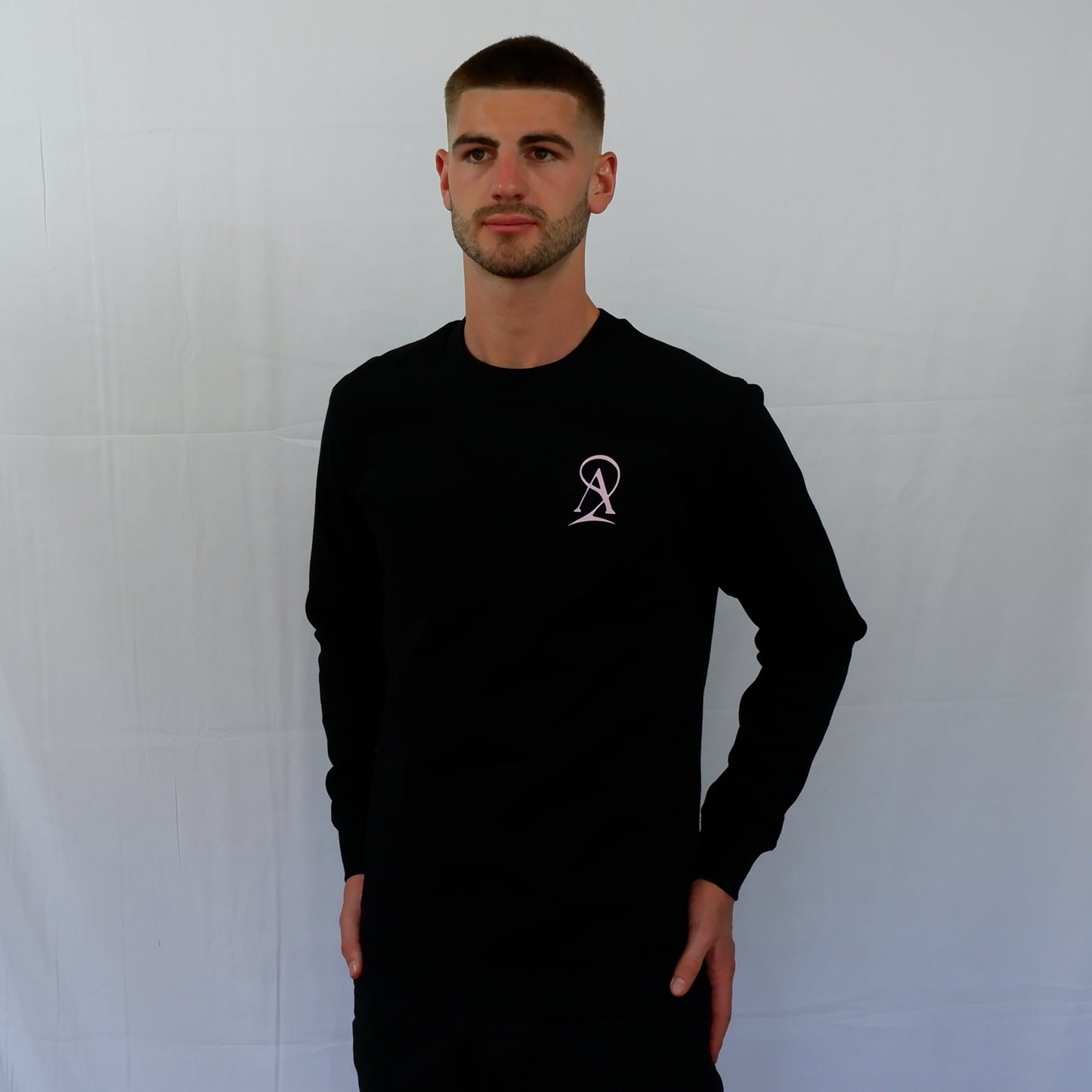 The Signature Sweatshirt - Black/Pink