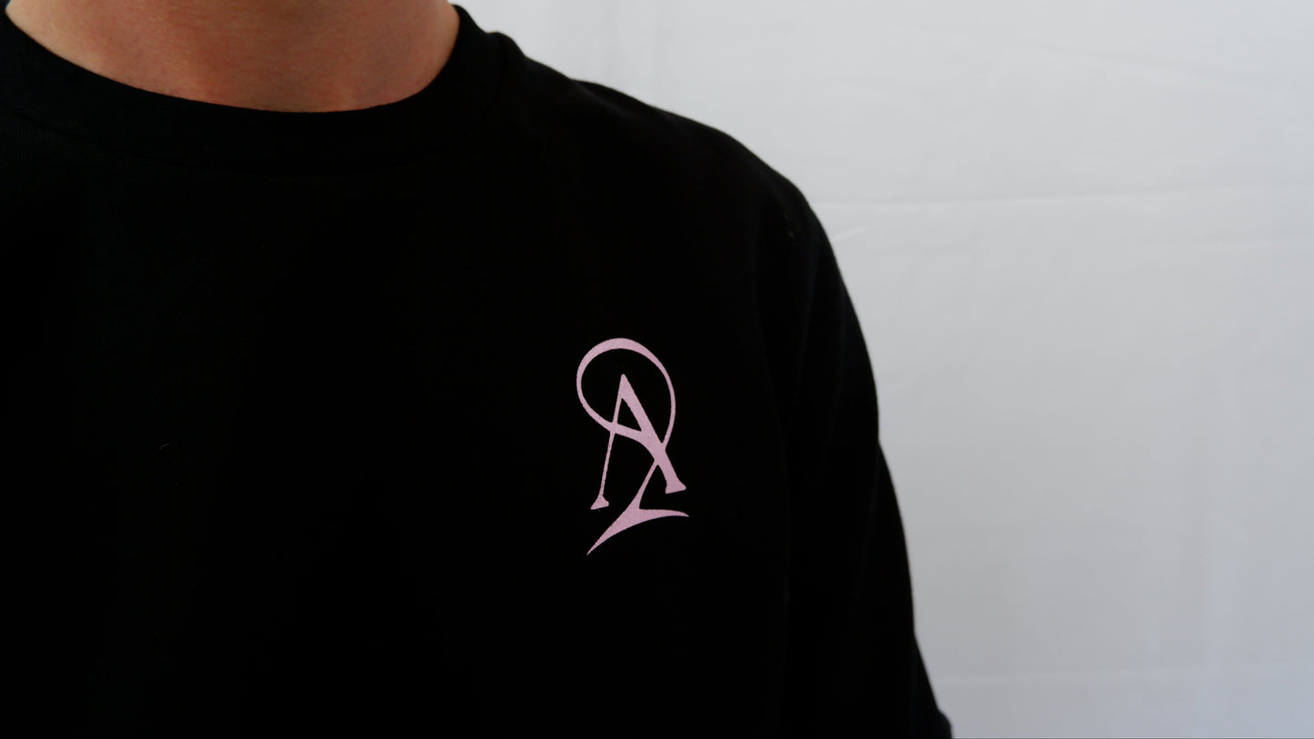 The Signature Sweatshirt - Black/Pink